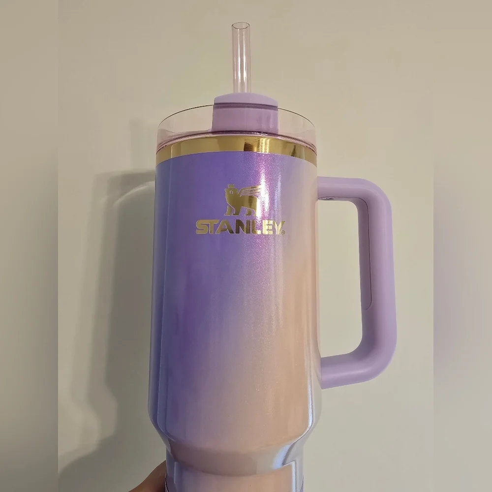 NWT Stanley Limited Edition Wicked Glinda For Good Quencher H2.0 Tumbler 40 Oz - Picture 6 of 13